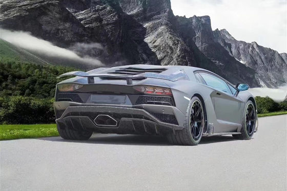 ชุดคอร์ปอเรชั่นคาร์บอนไฟเบอร์สําหรับ Lamborghini LP740S LP740S อัพเกรด อัพเกรด MSY สไตล์หน้า
