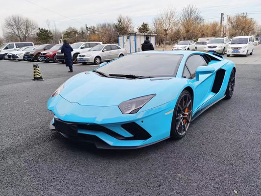 สําหรับ Lamborghini Aventador LP700 คาร์บอนไฟเบอร์ คอร์ดี้คิต LP740 สไตล์ หน้าและหลัง