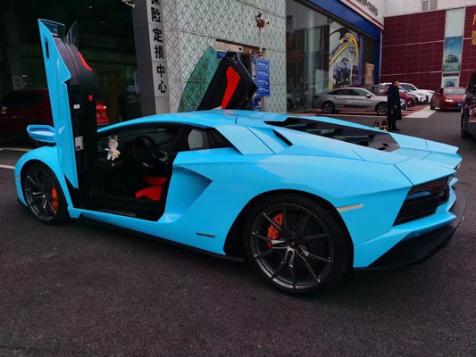 สําหรับ Lamborghini Aventador LP700 คาร์บอนไฟเบอร์ คอร์ดี้คิต LP740 สไตล์ หน้าและหลัง