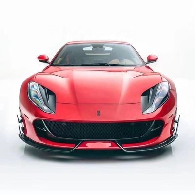สําหรับ Ferrari 812 คาร์บอนไฟเบอร์ คอร์ดี้คิต 812 อัพเกรด MSY สไตล์ คาร์บอนไฟเบอร์ หน้าลิป Diffuser Spoiler คอร์ดี้คิต