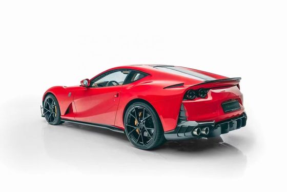 สําหรับ Ferrari 812 คาร์บอนไฟเบอร์ คอร์ดี้คิต 812 อัพเกรด MSY สไตล์ คาร์บอนไฟเบอร์ หน้าลิป Diffuser Spoiler คอร์ดี้คิต