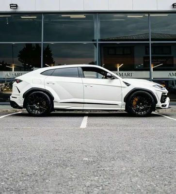 1016 Style Wide Body Kit สําหรับ Lamborghini Urus คาร์บอน ไฟเบอร์ คอร์ดี้ คิท Urus คาร์บอน ไฟเบอร์ ดิฟฟิวเซอร์ฝีปากด้านหน้า สปอยเลอร์ ฮูด