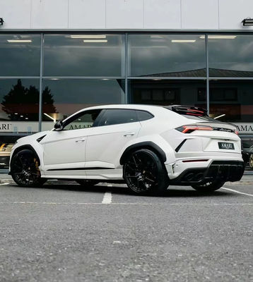 1016 Style Wide Body Kit สําหรับ Lamborghini Urus คาร์บอน ไฟเบอร์ คอร์ดี้ คิท Urus คาร์บอน ไฟเบอร์ ดิฟฟิวเซอร์ฝีปากด้านหน้า สปอยเลอร์ ฮูด