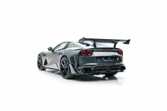 สําหรับ Ferrari 812 คาร์บอนไฟเบอร์ คอร์ดี้คิต 812 อัพเกรด MSY สไตล์ คาร์บอนไฟเบอร์หน้าและหลัง