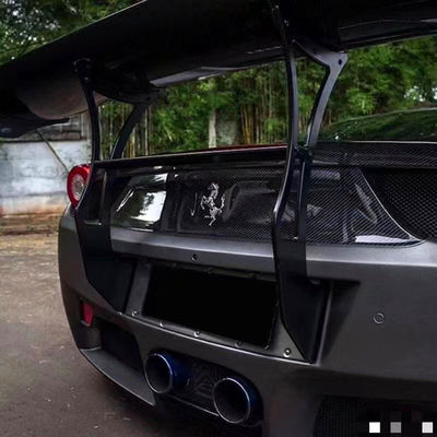สินค้าใหม่สําหรับเฟอร์รารี่ 458 488 สปอยเลอร์ใยคาร์บอน 458 488 SVR Style Tail Spoiler