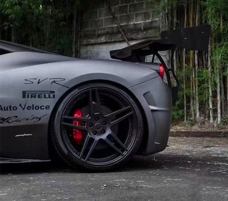 สินค้าใหม่สําหรับเฟอร์รารี่ 458 488 สปอยเลอร์ใยคาร์บอน 458 488 SVR Style Tail Spoiler