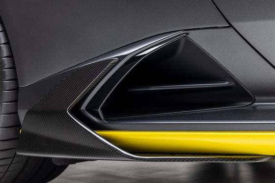 สําหรับ Lamborghini STO คาร์บอน ไฟเบอร์ คอร์ดี้ คิต STO อัพเกรด Vors Style หน้าลิป Diffuser ข้างกระโปรงกระโปรง คาร์บอน ไฟเบอร์ คอร์ดี้ คิต