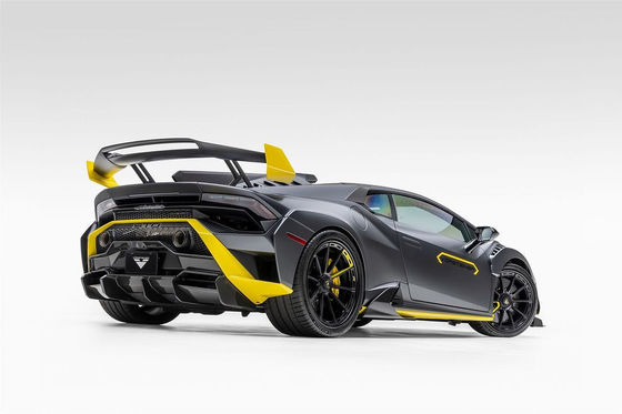 สําหรับ Lamborghini STO คาร์บอน ไฟเบอร์ คอร์ดี้ คิต STO อัพเกรด Vors Style หน้าลิป Diffuser ข้างกระโปรงกระโปรง คาร์บอน ไฟเบอร์ คอร์ดี้ คิต