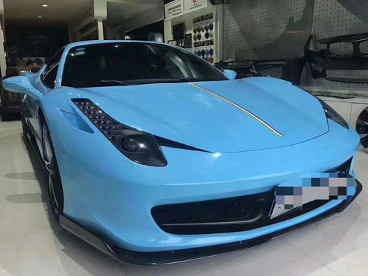 สําหรับ Ferrari 458 คาร์บอน ไฟเบอร์ คอร์ดี้ คิต 458 คาร์บอน ไฟเบอร์ หน้าลิป Diffuser Spoiler คอร์ดี้ คิต
