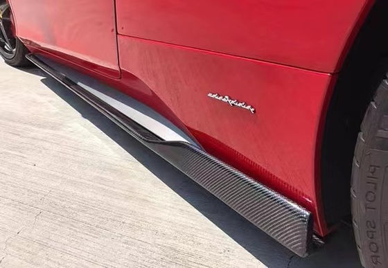 สําหรับ Ferrari 458 คาร์บอน ไฟเบอร์ คอร์ดี้ คิต 458 คาร์บอน ไฟเบอร์ หน้าลิป Diffuser Spoiler คอร์ดี้ คิต