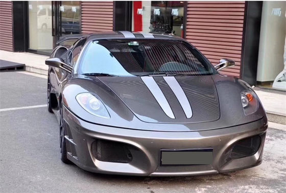 สําหรับ Ferrari F430 Body Kit F430 อัพเกรด ASI Style หน้าและหลัง Bumpers Spoiler F430 คาร์บอน ไฟเบอร์