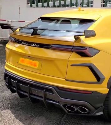 2018 - 2019 Lamborghini Body Kit รุ่น SVJ สไตล์ สปอยเลอร์ไฟเบอร์คาร์บอน Wing PP
