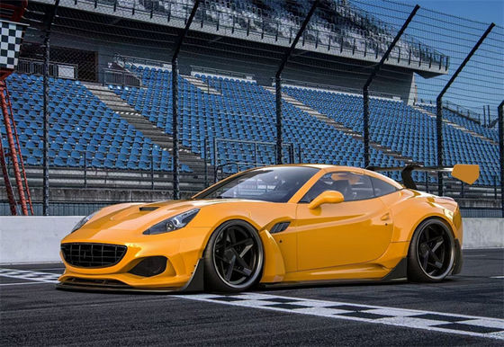 สําหรับ Ferrari คาลิฟอร์เนีย คอร์ดี้คิต ไฟเบอร์คาร์บอนแห้ง คาลิฟอร์เนีย อัพเกรด SD Wide-body Kit