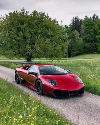 คาร์บอนไฟเบอร์ Lamborghini Murcielago Lp640 คอร์ดี้คิต LP670-สไตล์ สปอยเลอร์