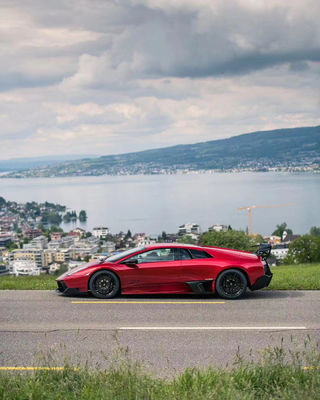 คาร์บอนไฟเบอร์ Lamborghini Murcielago Lp640 คอร์ดี้คิต LP670-สไตล์ สปอยเลอร์