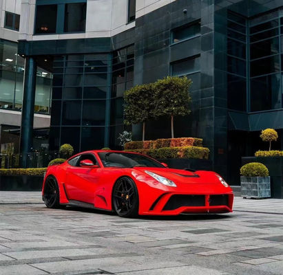 สําหรับ Ferrari F12 Carbon Fiber Wide-body Kit F12 อัพเกรด NOtc สไตล์ N-Largos คันชนิดหลัง