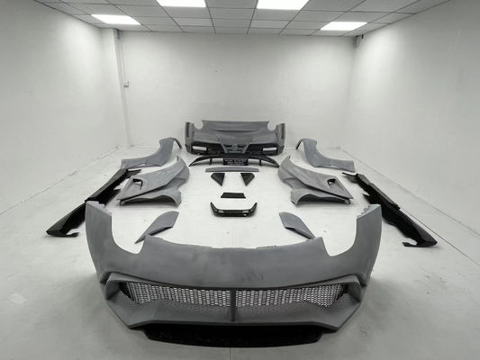 สําหรับ Ferrari F12 Carbon Fiber Wide-body Kit F12 อัพเกรด NOtc สไตล์ N-Largos คันชนิดหลัง