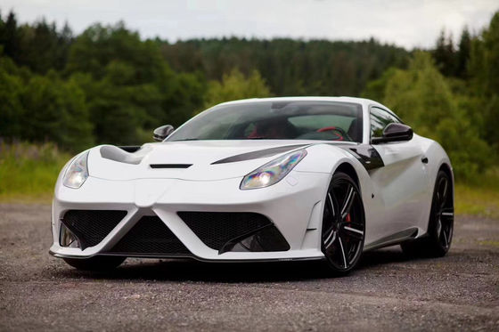 สําหรับเฟอร์รารี่ F12 ชุดคอร์ปอเรชั่นไฟเบอร์คาร์บอนแห้ง F12 ปรับปรุง MSY สไตล์หน้าและหลัง