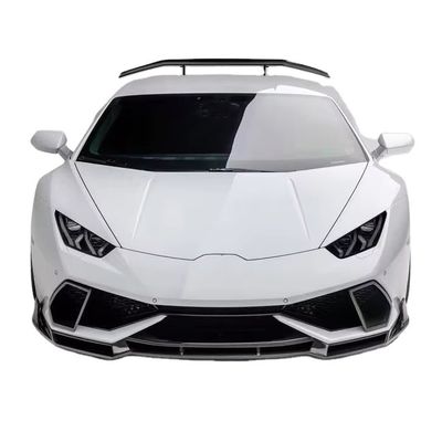เปลี่ยน Lamborghini Universal Wide Body Kits LP610 Huracan Evo Body Kit ช่องรับอากาศฝีปากด้านหน้า