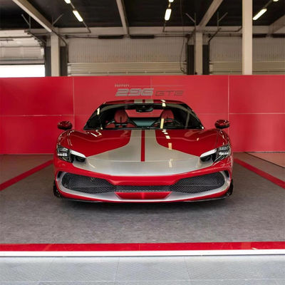 296GTB Ferrari Body Kit 296GTB OEM สายคาร์บอนไฟเบอร์ ยูนิเวอร์ซัล แฟรนด์ ดีฟิวเซอร์ สปอยเลอร์ คอร์ปี้ คิต