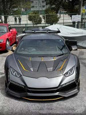 ฮูราแคน LP580 610 คาร์บอน ไฟเบอร์ คอร์ดี้ คิต EVO เปลี่ยนหน้า bumper wheel arch