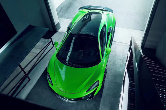 สําหรับ McLaren 540c 570s 570gt คาร์บอนไฟเบอร์ คอร์ดี้คิต 540c 570s 570gt อัพเกรด NOVI สไตล์หน้าลิปดีฟิวเซอร์ สปอยเลอร์