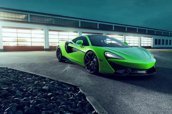 สําหรับ McLaren 540c 570s 570gt คาร์บอนไฟเบอร์ คอร์ดี้คิต 540c 570s 570gt อัพเกรด NOVI สไตล์หน้าลิปดีฟิวเซอร์ สปอยเลอร์