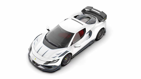 296GTB แฟร์รารี่ คิต คาร์บอรี่ 2021 ไฟเบอร์คาร์บอนแห้ง ลิปหน้ารถ