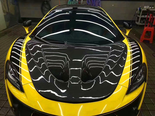 สายใยคาร์บอนคุณภาพสูงสําหรับ McLaren 570S 540C 650S 600LT ปรับปรุงแบบ P1 แบบแห้ง