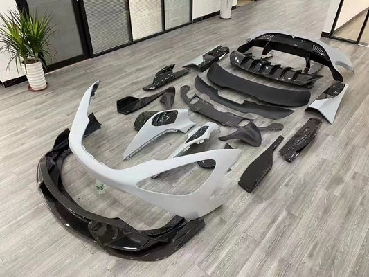 สําหรับ McLaren 720s คอร์ดี้คิท 720S อัพเกรด 765LT Style คาร์บอนไฟเบอร์หน้าและหลัง