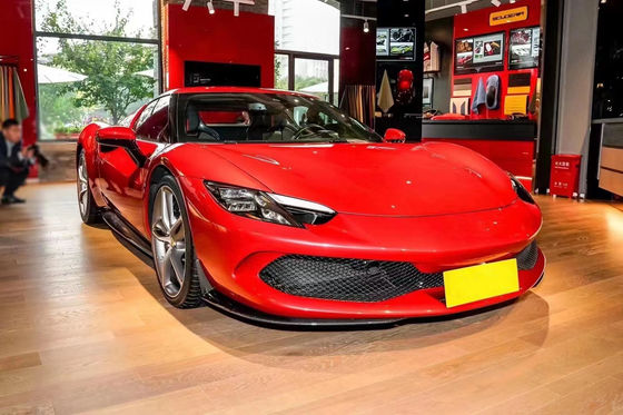 296 Ferrari Widebody Kit ชุดป้องกันเครื่องยนต์จากใยคาร์บอน OEM