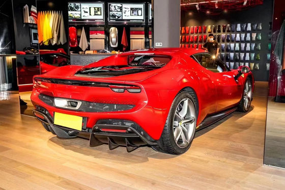 296 Ferrari Widebody Kit ชุดป้องกันเครื่องยนต์จากใยคาร์บอน OEM