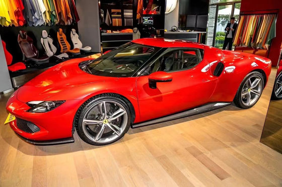 296 Ferrari Widebody Kit ชุดป้องกันเครื่องยนต์จากใยคาร์บอน OEM
