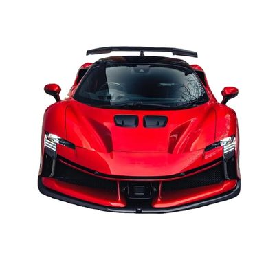 SF90FXX แฟร์รารี่ SF90 คอร์ดี้คิต หน้าและหลังรถยนต์ แบมเปอร์ข้างกระโปรงกระโปรงไฟท้าย