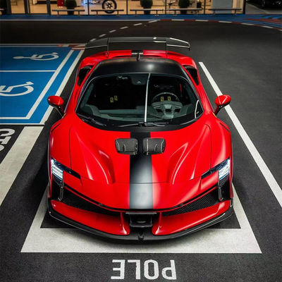 SF90FXX แฟร์รารี่ SF90 คอร์ดี้คิต หน้าและหลังรถยนต์ แบมเปอร์ข้างกระโปรงกระโปรงไฟท้าย