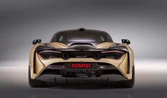 ช่องอากาศบนหลังคารถยนต์สําหรับ Mclaren 720S N Style ช่องอากาศบนหลังคาใยคาร์บอนสําหรับ Mclaren 720S Coupe 765LT