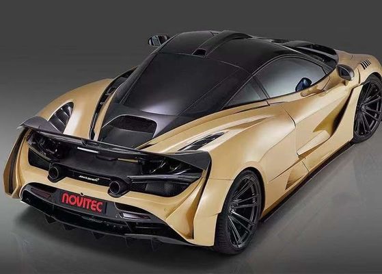 ช่องอากาศบนหลังคารถยนต์สําหรับ Mclaren 720S N Style ช่องอากาศบนหลังคาใยคาร์บอนสําหรับ Mclaren 720S Coupe 765LT