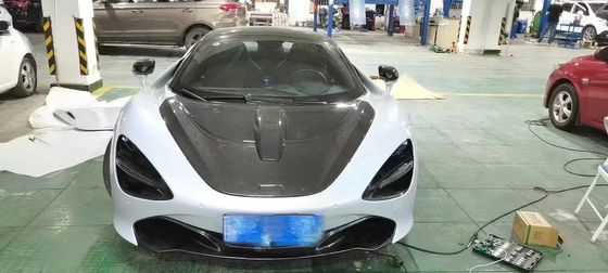 สําหรับ McLaren 720s คาร์บอนไฟเบอร์ฮูด 720s อัพเกรด NOVI Style คาร์บอนไฟเบอร์ฮูด