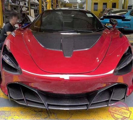 สําหรับ McLaren 720s คาร์บอนไฟเบอร์ฮูด 720s อัพเกรด NOVI Style คาร์บอนไฟเบอร์ฮูด