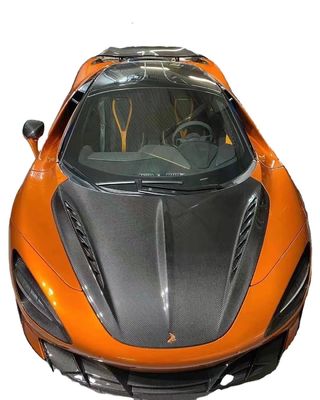 สําหรับ McLaren 720S Carbon Fiber Hood 720S ปรับปรุง Top-Style Carbon Fiber Hood Cover เครื่องยนต์