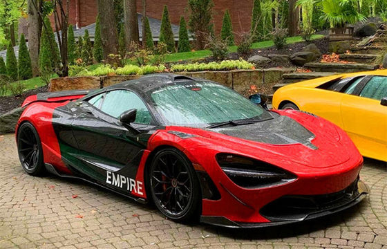 สําหรับ McLaren 720s คาร์บอน ไฟเบอร์ คอร์ดี้ คิต 720s อัพเกรด VORS สไตล์ คาร์บอน ไฟเบอร์ ฟันเดอร์ คอร์ดี้ คิต