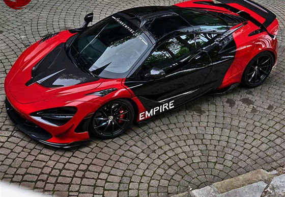 สําหรับ McLaren 720s คาร์บอน ไฟเบอร์ คอร์ดี้ คิต 720s อัพเกรด VORS สไตล์ คาร์บอน ไฟเบอร์ ฟันเดอร์ คอร์ดี้ คิต