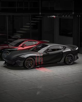 812 Ferrari Body Kit สายกาวคาร์บอน 812 สไตล์ ZE สายกาวคาร์บอน