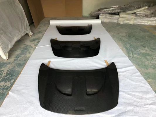 ผลิตภัณฑ์ใหม่สําหรับ McLaren MP4-12C 650S โฮดไฟเบอร์คาร์บอน Mp4-12c 650S ปรับปรุงกระเบื้องหมวก P1 Style และหมวกเครื่อง