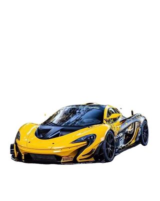 สําหรับ McLaren P1 Body Kit P1 Upgraded GTR Style หน้าและหลัง แบมเปอร์ สปอยเลอร์ คาร์บอน ไฟเบอร์ คาร์บอน