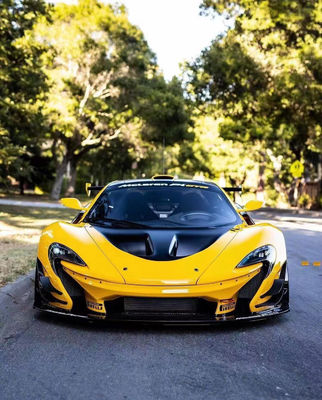 สําหรับ McLaren P1 Body Kit P1 Upgraded GTR Style หน้าและหลัง แบมเปอร์ สปอยเลอร์ คาร์บอน ไฟเบอร์ คาร์บอน