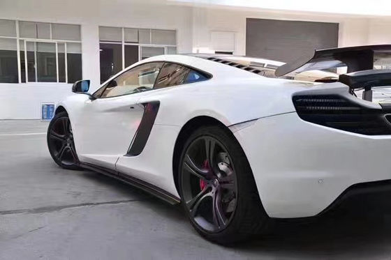 สําหรับ McLaren MP4-12C Body Kit Mp4-12c อัพเกรด Revozport Style ฝั่งหน้า Bumper Diffuser เสื้อข้าง Mp4-12 Carbon Fiber Body Kit