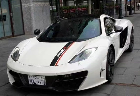 สําหรับ McLaren MP4-12C Body Kit Mp4-12c อัพเกรด Revozport Style ฝั่งหน้า Bumper Diffuser เสื้อข้าง Mp4-12 Carbon Fiber Body Kit