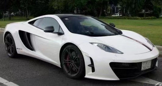 สําหรับ McLaren MP4-12C Body Kit Mp4-12c อัพเกรด Revozport Style ฝั่งหน้า Bumper Diffuser เสื้อข้าง Mp4-12 Carbon Fiber Body Kit
