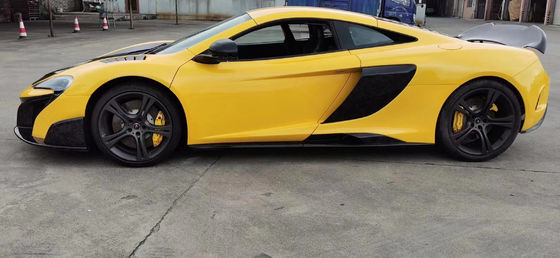 คาร์บอนชิ้นส่วนของรถหน้า bumper สําหรับ Mclaren Mp4 12C 625c 650S อัพเกรดเป็น 675LT Style Body Kit
